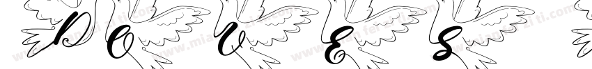 Doves Type Headline Regular字体转换